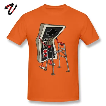 Vecā Skola T-krekls Vīriešiem Video Spēli Tshirt Vintage Grafiskais Topi un t-veida, 80s Retro Dizaineris T Krekli Arcade Streetwear Kokvilna