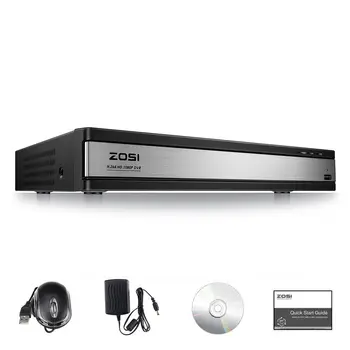 ZOSI HD 1080P 16CH DVR Video Novērošanas Ieraksti H. 264 P2P DVR Reģistratoru Tālrunis novērošanas Kameras Drošības Sistēmas
