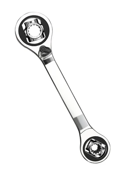 Sprūdrata uzgriežņu Atslēgu 360 Grādu Rotācijas Socket Uzgriežņu atslēgas ar Spline Skrūves 52 1 Universāli Auto Remonts Rokas Instrumenti DIY Instrumenti