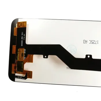 Par ZTE Blade A520 LCD+Touch Screen Replacment Digitizer ar karkasa Montāžu Tālrunis Panelis ZTE A520 520 displejs