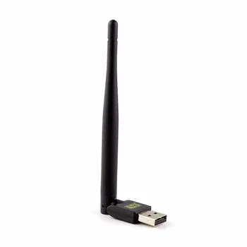2.4 GHz FREESAT USB WiFi Antenu Darbu Freesat V7 HD Super V8 Digitālo Satelīta Uztvērēju, Receptoru HD TV televizora Kastē