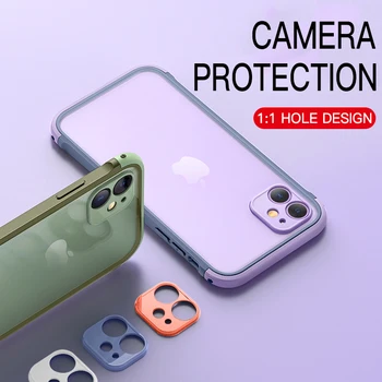 Krāsains Bumper Case For iPhone 11 Pro Max XS XR 8 7 Plus SE 