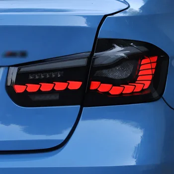 12V Automašīnas LED Aizmugurējie Gaismas BMW F30 F80 316i 318i 320i 330i Aizmugures Gaitas Gaismas, Bremžu, Atpakaļgaitas Lampas Turnning Signālu Taillight