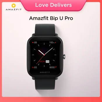 Amazfit Rkp U Pro GPS Smartwatch Krāsu Ekrāns 31g 5 ATM Ūdens izturība 60+ Sporta Režīmā sirdsdarbība Smart Skatīties Android