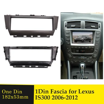 Viena Din Radio Fascijas Par Lexus IS300 2006-2012 Auto Stereo Audio Instalācijas Komplekts Paneļa Adapteru, DVD Atskaņotājs Adapteris, Rāmis Facia