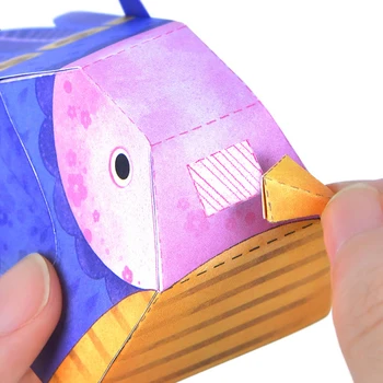 Bērniem Origami Grāmatu, 3D-Trīsdimensiju Roku darbs DIY Papīra Griešanas Rotaļlietas Dekoru Kids Izglītojošās Rotaļlietas Bērniem Dāvanas