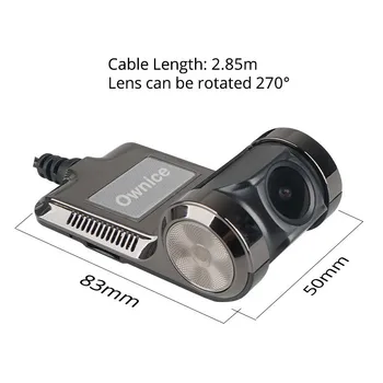 Fongent Automašīnas DVR Kamera, 1080P FHD Objektīvs WiFi ADAS Iebūvēts G-sensors Video Reģistrators Auto Dash Kamera Auto Elektronika Aksesuāri