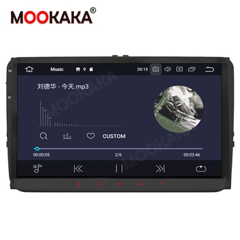 DSP Android 10 4 GB+64GB Auto GPS Navigācija Radio VW Passat B6 CC Polo, GOLF 5 6 Touran Jetta Tiguan Automašīnu Multimediju DVD Atskaņotājs