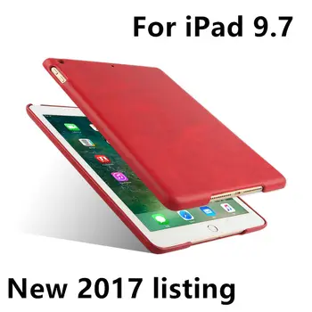 Lietā Par iPad 9.7 collu Jaunu 2018 Aizsardzības Apvalks aptver Aizsargs PU Ādas Tablete 2018. gada iPad9.7