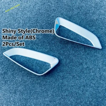 ABS Chrome, Aizmugurējie Miglas Lukturi Lukturi BulbFoglight Ēnā Pārsega Vāka Apdare Piederumi Ārējie Pielāgošanas Komplekts Toyota Yaris 2020 2021