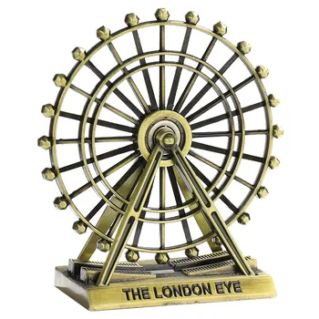 Pasaules Slavenā Orientieris Ēkas Modeli, London Eye Ferris WheelCreative Mājas Dzīvojamā Istaba Vīna Skapis Dekoratīvās Rotas, Dāvanu
