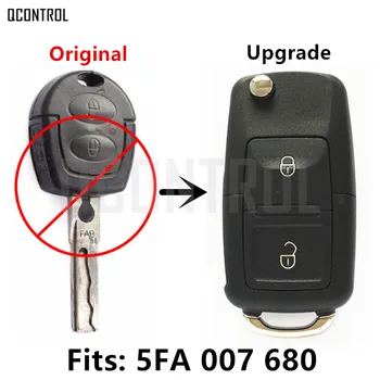 QCONTROL Jaunināt Automašīnu Tālvadības Atslēgu SEAT ALHAMBRA/AROSA/CORDOBA/IBIZA/LEON/TOLEDO 5FA 007680