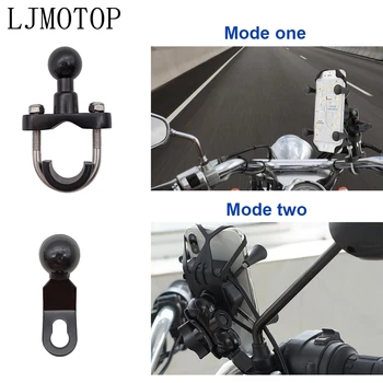 Iekasējams Motociklu Tālruņa GPS turētājs ar Vadu USB Universal Mount HONDA ST 1300 Black Garu CBR650R CB1100/GIO īpaša