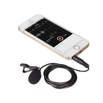 BOYA AR-LM10 Viedtālrunis Izkliedētā Lavalier Mikrofons iPhone 8 7 6 6s 5 4s Sumsang S6 S5 S4 Huawei LG