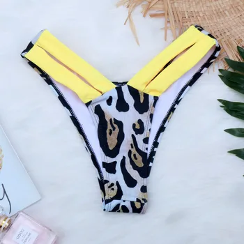 Sieviešu 2019 Jaunu un Seksīgu Bikini, Leoparda String Divus gabalus, Bikini Komplekts Monokini Peldkostīmu Brazīlijas Peldkostīmi Sieviešu peldkostīms Peldēt
