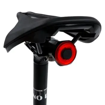 USB Saprātīga Velosipēdu Bremžu Gaismas Brīdinājuma Automātisko Sensoru MTB Road Bike Asti aizmugurējās gaismas velosipēdu gaismas Nakts Izjādes