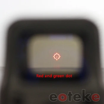 558 hologrāfiskās, kas atspoguļo sērijas Green Red dot Sight Airsoft darbības Joma fit par 20mm Sliežu Stiprinājumiem Bezmaksas OEM pasūtījuma logo