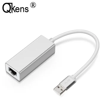 USB 2.0 Ethernet Adapter USB2.0 līdz RJ45 Lan Tīkla Karte Mājas Vadu Tīkla Kabeli Pārveidotājs Mac Macbook Notebook Portatīvo datoru