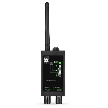 M8000 automātiskā Signāla Detektors Bezvadu RF Signālu Detektoru, Anti-spiegu Vaļsirdīgs Kameras GSM GPS Skenēšanas Finder Magnētisko Antenu Atklāt