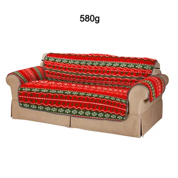 Ziemassvētku Karikatūra 3D Sofa Cover Set Dīvāns Dīvāns Segtu Dīvāns Aizsargs Mājas Dekori Aksesuāri