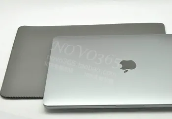 Charmsunsleeve Par Apple MacBook Air, Pro 13 15 16 Lietā Jaunu klēpjdatoru luksusa Ultra-plānas Microfiber grāmatiņa Ādas vāciņu piedurknēm Soma