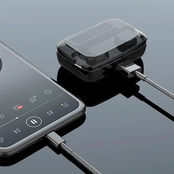 Sākotnējā M11 Bezvadu Austiņas TWS Bluetooth 5.0 austiņas HiFi IPX7 Ūdensizturīgs earbuds Touch Kontroli Austiņas sporta spēles