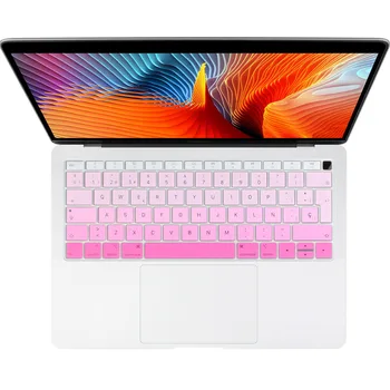 Spānijas Klaviatūras Vāka Uzlīmes Aizsargs 2018 Jaunu MacBook Air 13 Collu ar Touch ID & Retina A1932 Portatīvo datoru Piederumi