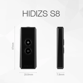 Hidizs S8 Double-CS43131 USB portatīvo DAC TIPS C līdz 3,5 MM HiFi Austiņas Dekodēšanas Pastiprinātājs Android Tālrunis PC, MAC