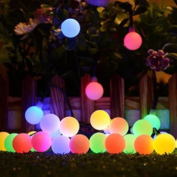 Saules Maksas LED String Pasaku gaismas Ūdensizturīgs Āra Dārza gaismas Zālienu lampas Hoilday Puse, Ziemassvētku, Kāzu Dekorēšana