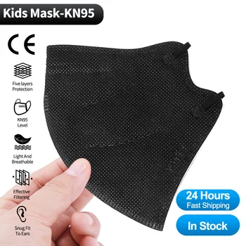 Bērnu Sejas Maskas Kn95 CE Sertificēts ffp2reutilizable Maskas Anti-pilienu Aizsardzības Mascherine KN95 Mascarillas FPP2 Niños