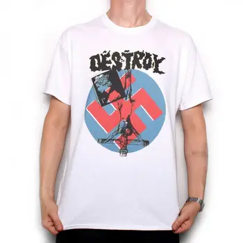 Punk T Krekls - Iznīcināt Veco Skool Huligāniem Sex Pistols S-3XL Bezmaksas apvienotās KARALISTES Pastmarkas