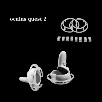 Non-slip Ring Amortizatorus Oculus Quest 2 VR Touch Kontrolieris Aizsardzības Anti Šoka Rāmja Aizsargs Klipu par Oculus Quest2 Piederumi
