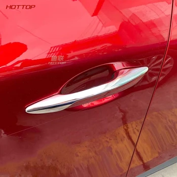 ABS Skaida Durvju roktura vāciņš dekoratīvā apdare uzlīmes priekš Mazda 3 Axela 2020