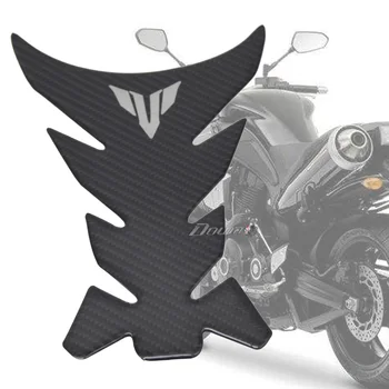 Motociklu Aksesuāri, Oglekļa Šķiedras Eļļa Degvielas Tvertnes Pad Tankpad Decal Aizsargs Uzlīme Par Yamaha MT01 MT25 MT03 MT07 MT09