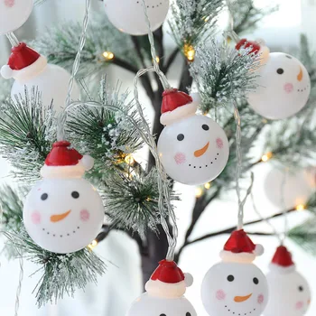 Jaunā Gada Dāvanas Santa Claus, Sniegavīrs, Ziemassvētku Eglīšu Rotājumus Vainags Ziemassvētku Rotājumi Mājās Natale Noel Navidad 2019,Q