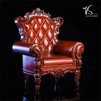 Klasiskā Eiropas stila Dīvāns 1/6 Royal Dīvāna, Krēsla Modelis VSTOYS 19XG40 Mēbeles Rotaļlieta Fit 12