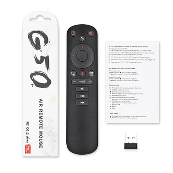 G50S Bezvadu Lidot Gaisa Peli, Žiroskops 2.4 G Smart Balss Tālvadības pults TV Kastē 1XCE
