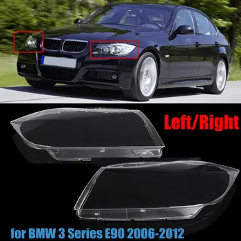 Auto Lukturu Plastmasas Objektīva Vāciņš Skaidrs, priekšējo Lukturu Korpusa BMW 3. Sērijas E90 2006 2007 2008 2009 2011 2012