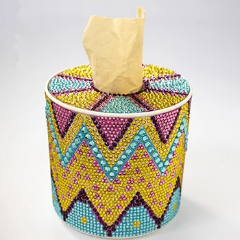 DIY 3D Īpašas Formas Dimanta Krāsošana Roll Cilindru Audu Lodziņā 5D Puzzle Uzglabāšanas Kaste Mandala Dimanta Izšuvumi Mājas Dekoru, Dāvanu