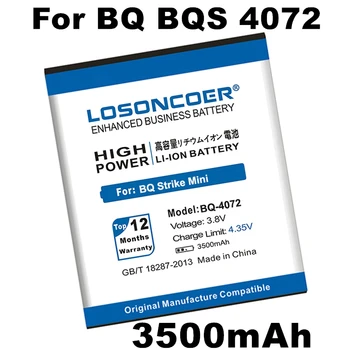 LOSONCOER 3500mAh Par BQ-4072 Akumulatoru BQ 4072 BQS 4072 BQS-4072 Strike Mini +Ātri Nonāktu