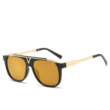 Jaunā Stila Vīriešu Saulesbrilles 2157 Atdzist Sieviešu Saulesbrilles Modes Retro Rāmis V Rāmja Saulesbrilles