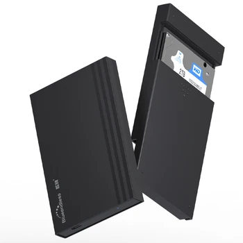 Blueendless ping Plastmasas HDD Case Sata uz USB 3.1 10Gbps HDD Encolsure PC Portatīvo datoru Ārējās HD Gadījumā, ja Cietais Disks