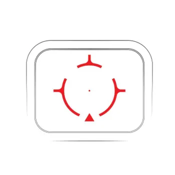 Jaunu Optisko Hologrāfiskā Red Dot Sight AMG-3 w/ Bezmaksas MicroUSB Maksas Redzes 10 Līmeņu Spilgtuma Regulēšana Red Tīkliņš