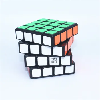 YongJun 4x4x4 Magnētisko Versija Magic Cube Profesionālo Spēli Ātrums Kubi Puzzle Izglītības Izmantot Smadzeņu Radošā Rotaļlietu Dāvanu