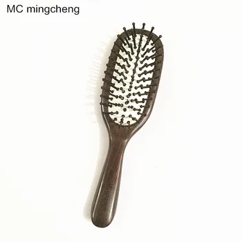 MC Modes Hairbrush Matu Suka Rūpēties Par Tīru Dabīgo Melno Sandalkoka Ebony Ķemme Augstas kvalitātes Spilvens gaisa Spilvens Masāžas Ķemme