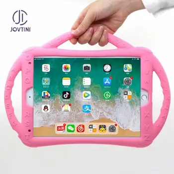 Lietā Par iPad 10.2 2019 2020 Bērniem, Triecienizturīgs rokas pilnas Silikona Rokturi stends tablet vāks Apple iPad 7 7 10.2