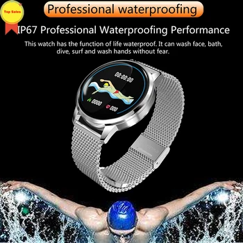 Jauno modes gps smart skatīties asinsspiediens, sirdsdarbības skatīties ar pulksteni IP67 ATM ūdensdrošs peldēt skatīties siri iOS android tālrunis