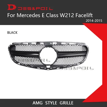 E Klases W212 AMG GT Grils Vertikālās Restes For Mercedes Benz E Class Facelift Tikai. -.gads ABS Acs E260 E300 E350 E400