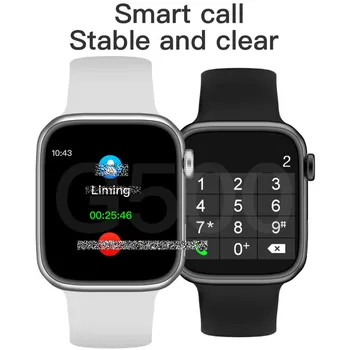 G500 Smart Skatīties GPS Tracker Bluetooth Zvanu Ķermeņa Temperatūra EKG Sirds ritma Monitors 2020. Gada Smartwatch PK Svb T500 W26 Smart Skatīties