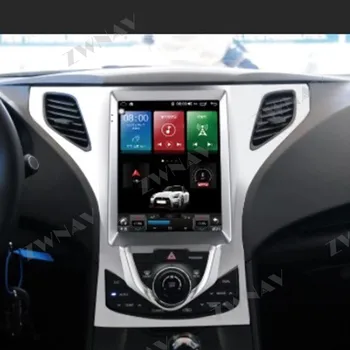 Android 10 PX6 Tesla Par Hyundai Azera 2011 2012 GPS Navigācijas Auto Radio Atskaņotājs Galvas Vienības Multivides Stereo Audio IPS Ekrānu